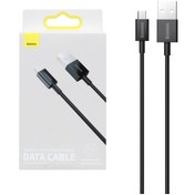 تصویر کابل شارژ اندروید Baseus مدل CAMYS-01 - مشکی 