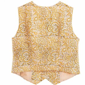 تصویر جلیقه دکمه دار انار 