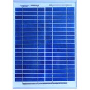 تصویر پنل خورشیدی پلی کریستال 20 وات رستارسولار restarsolar 