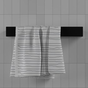 تصویر آویز حوله مدل باکس 