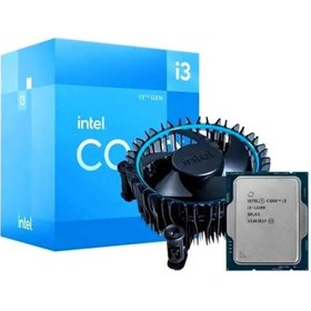 تصویر پردازنده اینتل مدل Core i3-12100f 