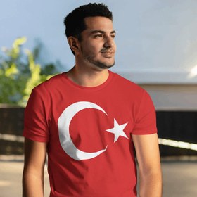 تصویر تیشرت پرچم ترکیه Turkish flag t-shirt