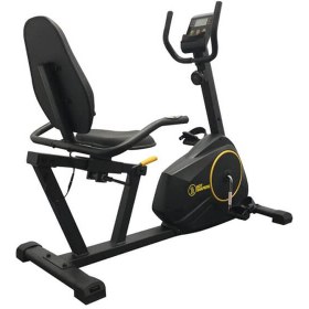 تصویر دوچرخه ثابت ایستاده مگنتی برند مارشال فیتنس مدل MF116L Fixed standing magnetic wheel brand Marshall Fitness model MF116L