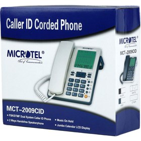 تصویر تلفن رومیزی میکروتل Microtel MCT-2009CID ا Microtel MCT-2009CID Telephone Microtel MCT-2009CID Telephone