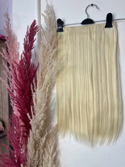 تصویر اکستنشن مو دو سرباز، بلوند 613b 