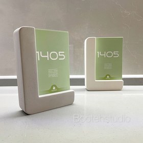 تصویر تقویم رومیزی بتنی ۱۴۰۵ یکتا 