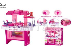 تصویر اسباب بازی دخترونه ست آشپزخانه مدل Kitchen Set آیتم 00852 سایز متوسط برند بیبی بورن 