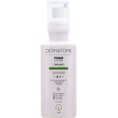 تصویر فوم شوینده پاک کننده و مرطوب کننده صورت درماتوم Dermatome cleansing and moisturizing facial foam