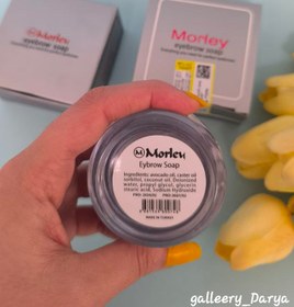 تصویر صابون ابرو مورلی لیفت کننده ابرو بی رنگ باکیفیت درجه 1 و کاملا اصل Morley