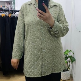 تصویر شومیز گل گچی 