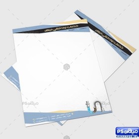 تصویر سربرگ رنگی لوله کشی 