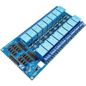 تصویر ماژول رله مدل 16R-5V 