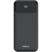 تصویر پاوربانک 20000 میلی آمپر هیسکا مدل HP-218PD Hiska 20000mAh Power Bank HP-218PD