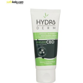 تصویر کرم اگزما و ضد خارش Pseudo CBD هیدرودرم حجم 50 میلی لیتر Hydroderm CBD Intensive Relieving Moisturizing Cream