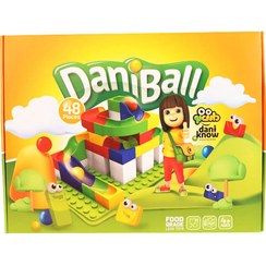 تصویر بازی ساختنی دانی بال 48 قطعه DaniBall 48 Pieces