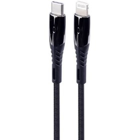 تصویر کابل تبدیل USB-C به لایتنینگ بیاند مدل BCC-531 FAST CHARGE طول 1 متر Beyond TYPE-C charging cable model BA-531