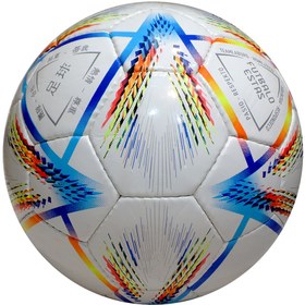 تصویر توپ فوتبال جام جهانی قطر مدل آدیداس AlRihla-5 