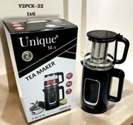 تصویر چای ساز یونیک مدل 22 ظرفیت ۲ لیتر با کتری استیل ضد زنگ 