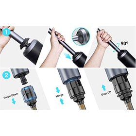 تصویر کیت قابل حمل کارواش خودرو بیسوس مدل TZCRDDSQ-01 Baseus TZCRDDSQ-01 Electric Wireless Pressure Gun Car Wash