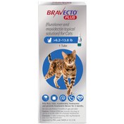 تصویر قطره ضد انگل گربه‌ براوکتو – Bravecto (۲.۸ تا ۶.۲۵ کیلو) Bravecto Anti-Parasite Drops for Cats - Suitable for 2.8 to 6.25 kg