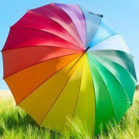 تصویر چتر مدل رنگارنگ pa-138 