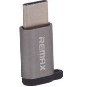 تصویر مبدل میکرو USB به تایپ سی ریمکس مدل RA-USB1 Remax RA-USB1 Micro USB to USB-C Adapter