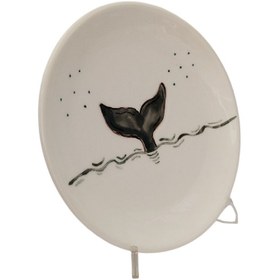 تصویر بشقاب سرامیکی مدل وال 