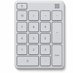 تصویر کیبورد بلوتوثی اعداد مایکروسافت مدل Number Pad Microsoft Bluetooth Number Pad