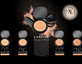 تصویر پنکیک ابریشمی SPF 20 لنیج - 2 LANEIGE Pancake SPF 20