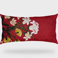 تصویر کوسن مستطیل، مخمل ضخیم، همراه با بالشتک، کد: C25-09 