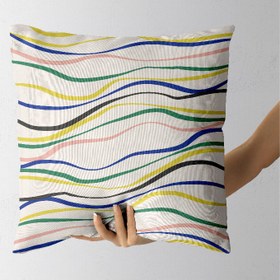 تصویر ست کوسن و رانر کد S176 گلدار