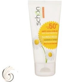 تصویر کرم ضد آفتاب شون بی رنگ مناسب پوست خشک و نرمال SPF50 Schon Sunscreen invisible Dry to Normal skin SPF50 Cream 50ml