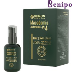 تصویر روغن خالص ماکادمیا حجم 80 میلی لیتر 