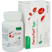 تصویر کپسول فروفورت گاین عبیدی 30 عدد Abidi Ferro Fort Gyn 30 Capsules