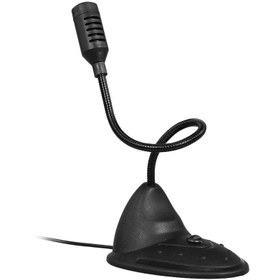 تصویر میکروفون رومیزی ا Hyundai M-22 desktop microphone Hyundai M-22 desktop microphone