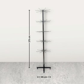 تصویر استند گردان ۵ طبقه 