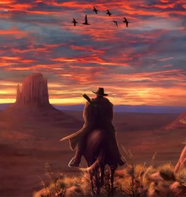 تصویر متال پوستر بازی Red Dead Redemption کد N605 