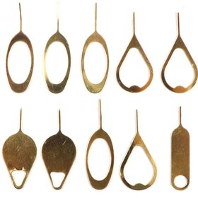 تصویر سوزن سیم کارت اپل مدل iPhone 4 بسته ۴ عددی 