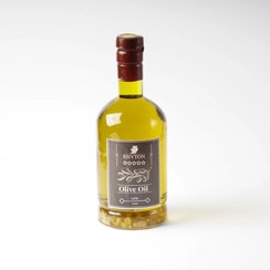 تصویر روغن زیتون کویر با طعم سیر(500ml) Olive Oil with Garlic