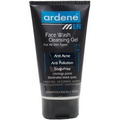 تصویر ژل شستشوی صورت آقایان آردن ardene face wash cleansing gel for men