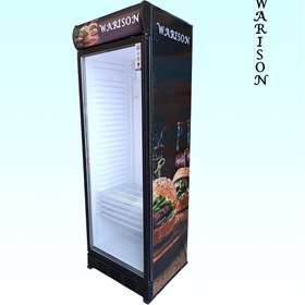 تصویر یخچال نوشیدنی 70 واریسون استیکر پروتئینی و فست فود Beverage fridge 70 Varison protein sticker and fast food