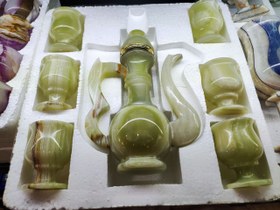 تصویر ست گلاب پاش سنگی 