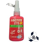 تصویر چسب قفل شونده پیچ و مهره loctite 270 