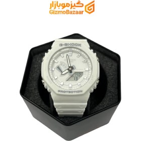 تصویر ساعت مچی کاسیو جی شاک تمام سفید Casio G-SHOCK GA-2100 