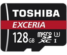 تصویر رم میکرو اس‌دی 128 گیگابایت Toshiba 128GB EXCERIA M302 microSDHC Class 10 