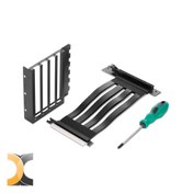 تصویر براکت نصب عمودی کارت گرافیک گرین مدل Green Vertical VGA Mounting Kit | PCI-E 4.0 x16 Riser Cable Vertical VGA Mounting Kit | PCI-E 4.0 X16 Riser Cable