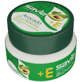 تصویر کرم نرم کننده و مرطوب کننده حاوی روغن آووکادو 150 گرم ساویز Saviz Hand And Face Moisturizing Cream Avocado Oil