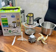 تصویر خردکن فیلیپس مدل KH-9092 ظرفیت ۸ لیتر با ۶ تیغه تیتانیوم 