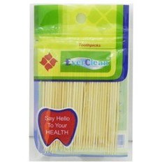 تصویر خلال دندان چوبی اورکلین بسته 100 عددی Everclean Toothpick-100 Pcs