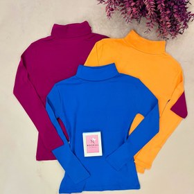 تصویر بلوز یقه اسکی زنانه 